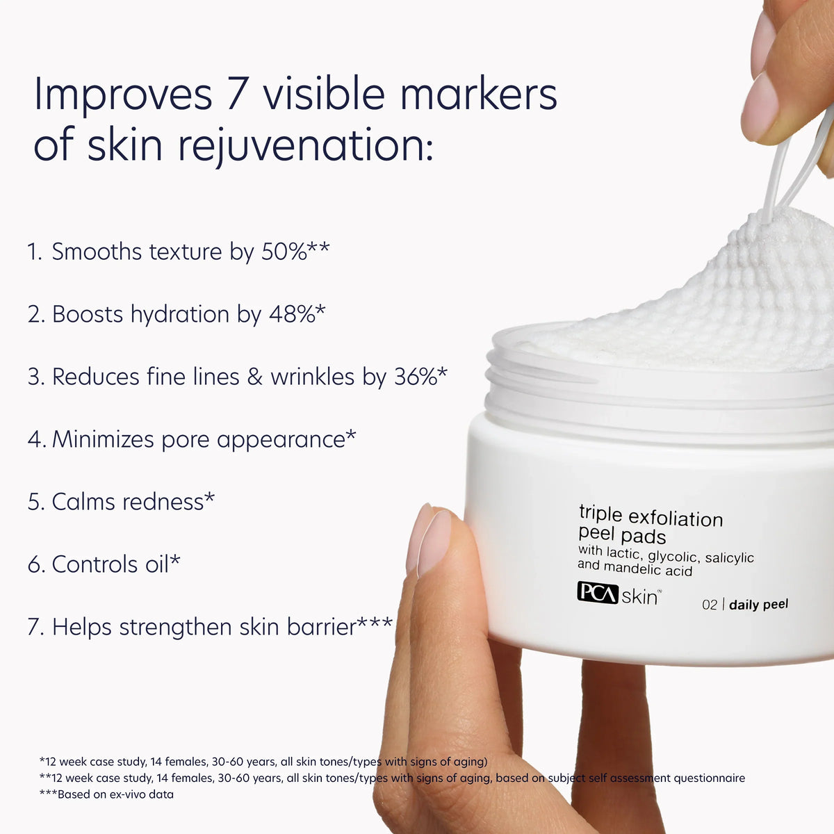 Triple Exfoliation Peel Pads 30 ct